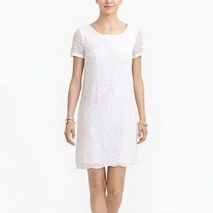 NWT J.Crew Lace dress with scalloped hem H5408